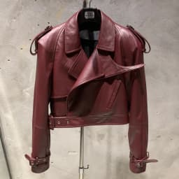 Female Leather Jacket Women Winter Genuine Sheep Leather Coat Wide Shoulder Paddad 23012