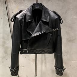 Female Leather Jacket Women Winter Genuine Sheep Leather Coat Wide Shoulder Paddad 23012
