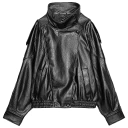 Fall 2025 Women's Casual Long Sleeve Stand Collar Faux Leather Jacket Versatile Outerwear Elegant Style Ladies' Short Coat