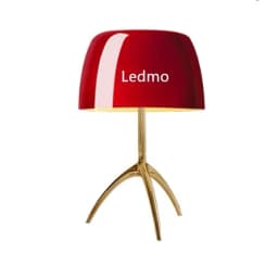 Nordic Modern Colorful Glass Lampshade Three Legged LED Desk Lamp Suitable for Study Bedroom Living Room