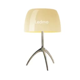 Nordic Modern Colorful Glass Lampshade Three Legged LED Desk Lamp Suitable for Study Bedroom Living Room