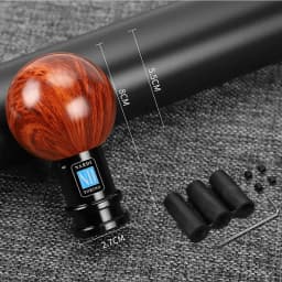 JDM universal Aluminum Alloy Wood Grain Color Gear Shifter Knob Car All Aluminum Gear Lever