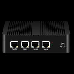 4 Ethernet Mini PC Intel N100 N2830 J1900 J4125 N5105 CPUs X86 Firewall Router Pfsense OPNSENSE Windows Linux Virtual Machine