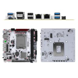 Q670 Plus Intel VPro 8-Bay NAS Motherboard 12/13/14th Gen LGA1700 CPU 3*NVMe 2*SFF-8643 1*PCIE5.0x16 2*DDR5 2*2.5G LAN Mainboard