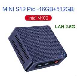 Beelink Min S N5095 S12 N95 S13 N150 Mini PC Win11 Intel 11th Gen Jasper Lake 8GB 16GB 256GB 128GB SSD Wifi BT 1000M LAN Desktop