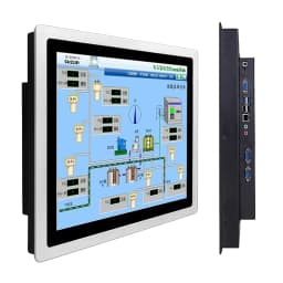 12" 10 15 17 Inch Industrial Panel All In One PC Mini Computer Capacitive Touch with Core i3-3217U Wifi RS232 Com Win 7/10