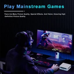 GenMachine New AMD Ryzen 7 5800U Windows 11 MINI PC DDR4 16/32GB 256/512GB SSD WIFI6 RTL8852, BT5.2 Desktop Gaming Computer