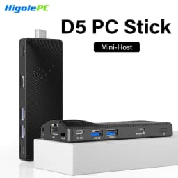 MiniPC Stick Fanless,Micro Desktop Computer CPU J3455,4GB/64GB,Gigabit Ethernet,4K@60Hz Output,Business,Office & Digital SignagE