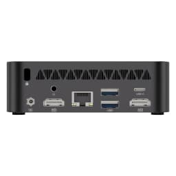 SOYO Y5 Plus Mini PC Intel Core i7 4th Gen CPU with Windows 11 Pro, 8GB RAM, 128GB M.2 SSD, Supports Dual 4K Displays via USB-C, Ideal for Office and Business