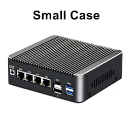 Solid Fanless Firewall Mini PC Intel N150 N95 Pentium 6405U 4417U i5-8250U 4x2.5G LANs Home Server DDR4 NVMe pfSense OPNsense