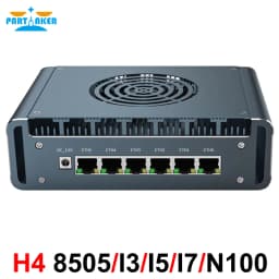 12th Fan Mini PC 6 X I226-V 2.5G LAN Tiger Lake Intel Core I7-1265U N100 I3 N305 I3 1215U DDR5 PfSense OPNsense Firewall Router