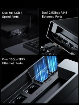 MINISFORUM Mini PC MS-01 Intel Core i9 Intel 13th Gen Window 11 Mini Computer DDR5 5200Mhz 10 Gigabit Ethernet WIFI 6E Mini PC
