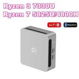 SZBOX MINI PC Windows 11 Pro Ryzen 7 5800H/5825U/4800H/Ryzen 3 7330U MINI PC DDR4 M.2 SSD WIFI6 BT5.2 Desktop MINI PC