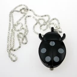 Free Drop Shipping Elegant Hot Popular Fashion Colorful Ladybug Fob Clock Necklace Pocket Pendant Dress Quartz Watch GL02