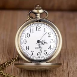 New Elephant Vivid Engraving Vintage Bronze Arabic Literal Quartz Large Pocket Watch Sweater Chain Men Women Pendant Clock Gift
