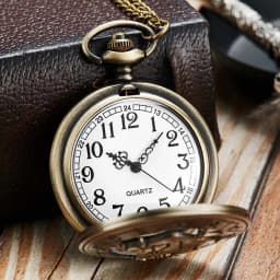 12 Creative Personality Necklace Constellations Pocket Watches Retro Pocket Watches Cheap Holiday Gifts