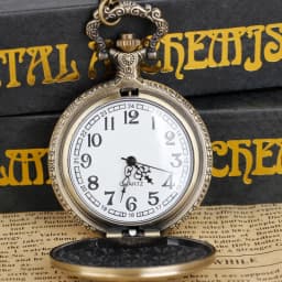 Men’s Vintage Bronze Sailing Ship Pendant Pocket Watch: Distinctive Nautical-Infused Timing Jewelry Watch Gifts