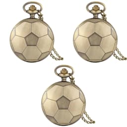Blue Ball Series Pocket Watch Basketball Shape Wall Clock Fashion Gift Athletes