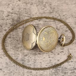 Blue Ball Series Pocket Watch Basketball Shape Wall Clock Fashion Gift Athletes
