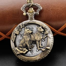 Antique Jurassic Tyrannosaurus Rex Exquisite Relief Quartz Pocket Watch with Dinosaur Theme Best Peripheral Gift Men's Clock