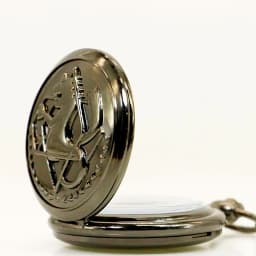 Fashion Tone Fullmetal Alchemist Pocket Watch Cosplay Edward Elric With Chain Anime Boys Gift
