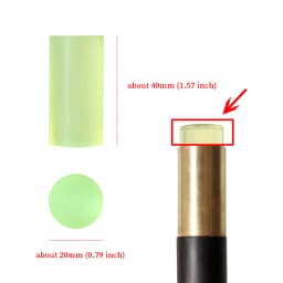 22 Styles Accessories Of Fashionable Canes Rubber Tips And Copper Screws Gold Stainless Steel Accessories For DIY Walking Sticks