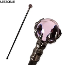Luxury 93cm Walking Stick with 50mm Crystal Ball 10 Colors Dragon Claws Fashionable Canes for Men And Women Party Sticks