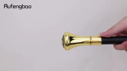 Golden Freemasonry Freemasons VG Totem Relief Walking Cane Fashion Walking Stick Gentleman Crosier Knob Walking Stick 93cm