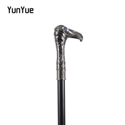 Alloy Eagle Head Walking Stick Decorative Walking Cane Elegant Fashion Cane Lords Syndicate Cosplay Men Vintage Walking Stick
