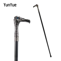 Alloy Eagle Head Walking Stick Decorative Walking Cane Elegant Fashion Cane Lords Syndicate Cosplay Men Vintage Walking Stick