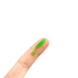 DUODUOYU 50PCS Small fishing paddle tail soft bait 25mm/35mm Isca Artificial jig mini little fish bait fishing multicolor Tackle