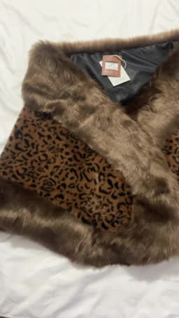 White Fur Shawl Jacket Women's 2026 Autumn Winter New Faux Mink Fox Fur Dress Cheongsam Cloak Coats Thicken Warm Short Outwear