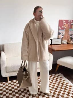 faux fur coat women
