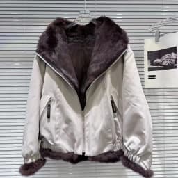 Double-Sided Mink Velet Fur Coat Women Winter Short Warm Thicken Fur Coat 2025 New Women Hooded Plus Velet Cotton Coat