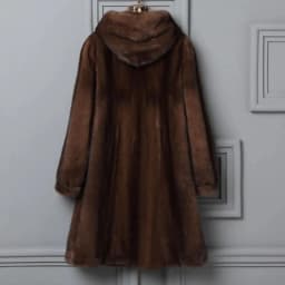 Women's Mink Fur Coat 9XL Thicken Parkas Middle-aged Mother Winter Hooded Mink Overcoat Fashion Warm Long Faux Fur Coats Female