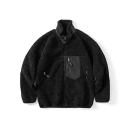 Outdoor Youth Fleece Lined Zipper Jacket Fake Sheepskin Lamb Fur Collar Warm Polyester Fiber Standard Fit Autumn Winter Coat