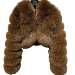 Warm Faux Fur Coats Women Short Overcoats Loose O Neck Long Sleeves Covered Button Straight Work Y2k Casual 2026 Autumn Winter
