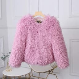 TARUXY Fashion Luxury Cropped Faux Fur Coat Women's Winter 2025 Ins Hot Fluffy Short Faux Fur Jacket Street Style Warm Outwear