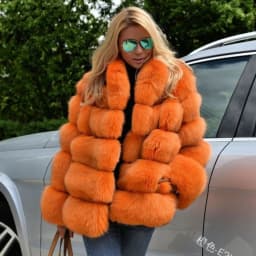 Women Faux Fur Jacket Thick Loose Long Coat Warm Turn Down Collar Full Sleeve Open Stitch Thick Coats Solid Winter 2025