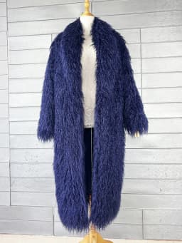 ZADORIN Fashion Super Long Faux Sheep Fur Coat Woman Solid Lapel Thick Fluffy Faux Fur Jackets Woman Winter Clothes Outerwears