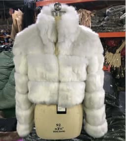 Women Faux Fur Coat Short Coats Stand Collar Zipper Jackets Open Stitch Warm Thick Elegant Splice Autumn Winter Furry Outerwear