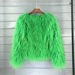 34 Colors 3XL Fur Coats Women Autumn Winter Top Fashion Faux Fur Coat Elegant Thick Warm Faux Fur Jackets For Women 2025 Top MA7