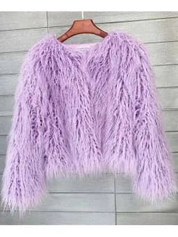 34 Colors 3XL Fur Coats Women Autumn Winter Top Fashion Faux Fur Coat Elegant Thick Warm Faux Fur Jackets For Women 2025 Top MA7