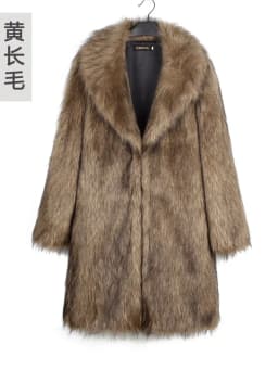 Women's Warm Faux Fox Fur Long Coat Winter Jackets Leisure Long Jacket Windbreaker Women Thick Fluffy Luxury Bontjas Outerwear