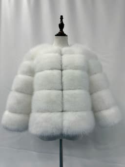 FANPUGUIZHEN Women Coats Autumn Winter New Fashion Pink Faux Fur Coat Elegant Thick Warm Outerwear Fake Fur Woman Jackets