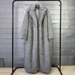 ZADORIN 130cm Long Luxury Lapel Faux Fur Coat Woman Y2K Clothes Thick Warm Fluffy Jacket Women Winter Faux Fur Coats Outerwears