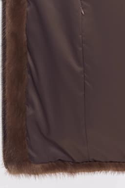 IG 2026 Women High Collar Zip Faux Mink Fur Jacket Short Loose Fit Long Sleeve Luxury Warm Winter Daily Fashion Outer Coat