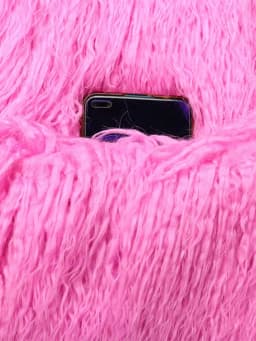 Mauroicardi Winter Thick Warm Shaggy Hairy Fluffy Colored Bright Pink Long Faux Fur Coat Women Loose Luxury Furry Overcoat 2025
