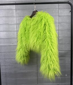 Short Coat Women Faux Fur Coats Jackets V Neck Thick Warm Y2k Streetwear Jacket Elegant Work Outerwear Autumn Winter 2026