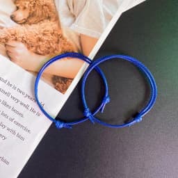 Red Black Cord Bracelet for Men String Adjustable Unisex Adult Waterproof Nylon Hand Bracelet Good Lucky Charm Jewelry